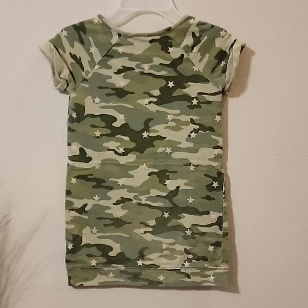 GAP CAMO CASUAL DRESS, SIZE 6/7